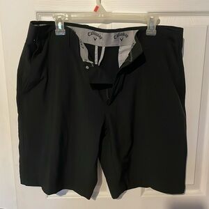 Like new men’s Callaway golf shorts and black size 40